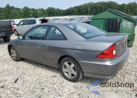 2005 Honda Civic Ex from USA, damaged, VIN 1HGEM22965L005955